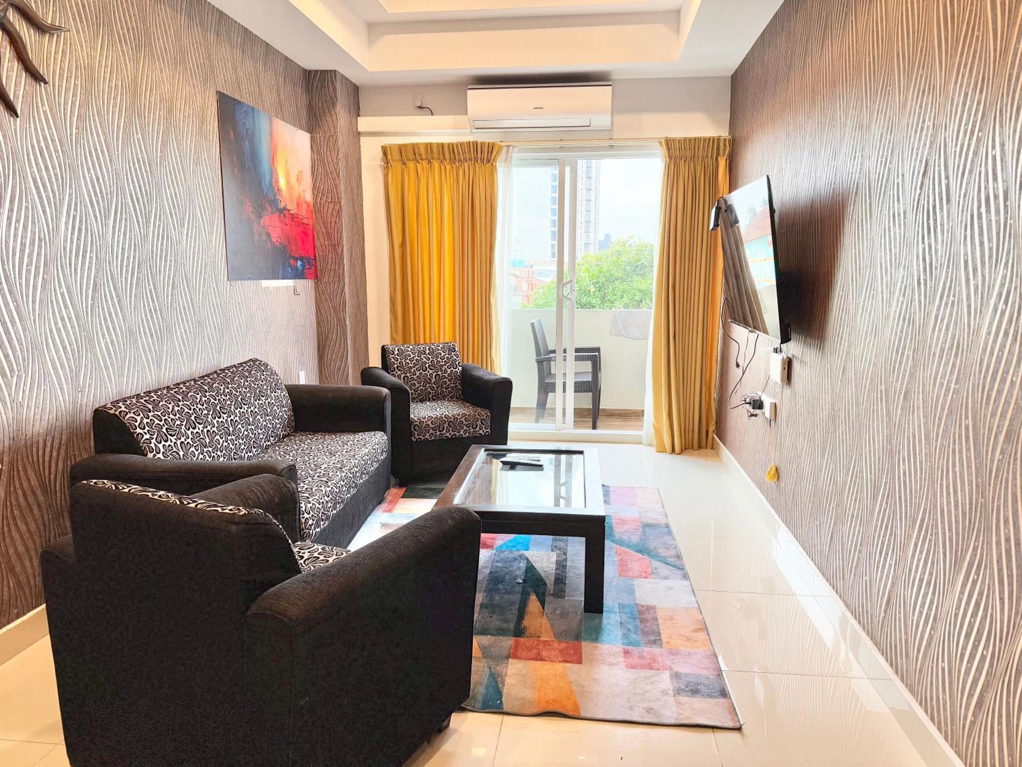 Ocean Breeze Negombo- Tidesend Luxury Beach Apartments المظهر الخارجي الصورة